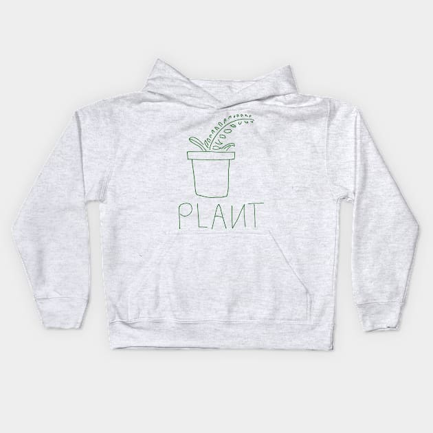 PlaNt Kids Hoodie by SlickyT